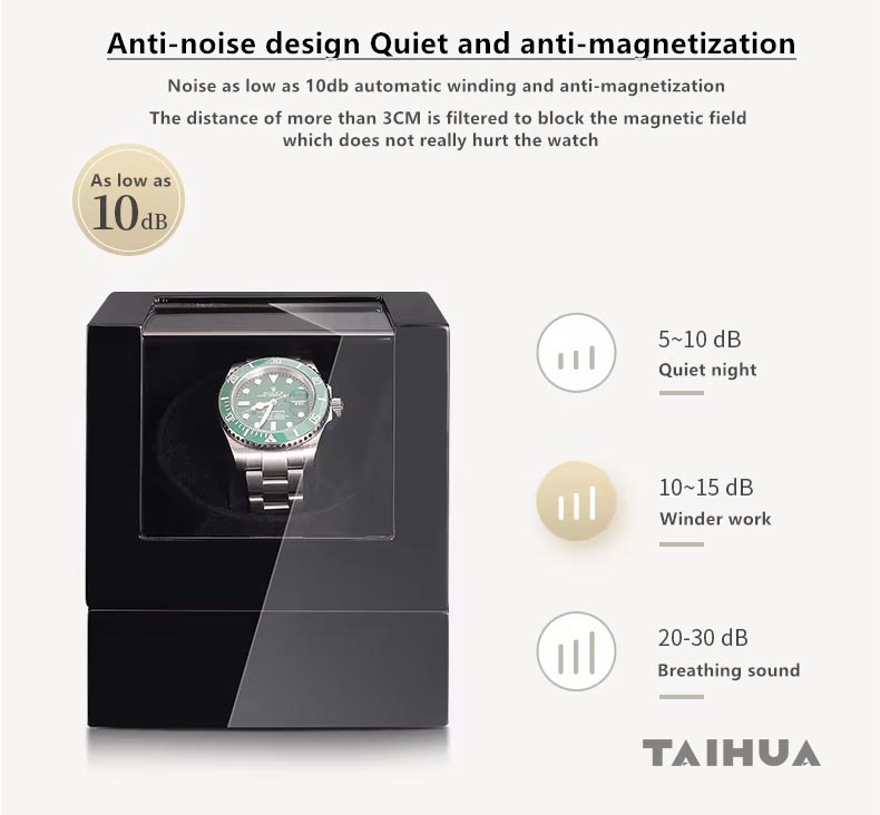 single watch winder box