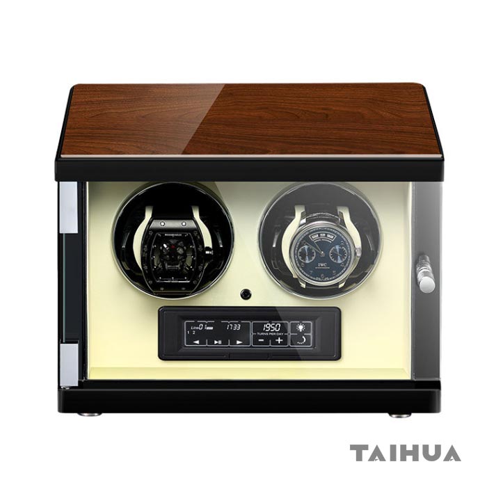 2 Slot Watch Winder for Men and Women Watches