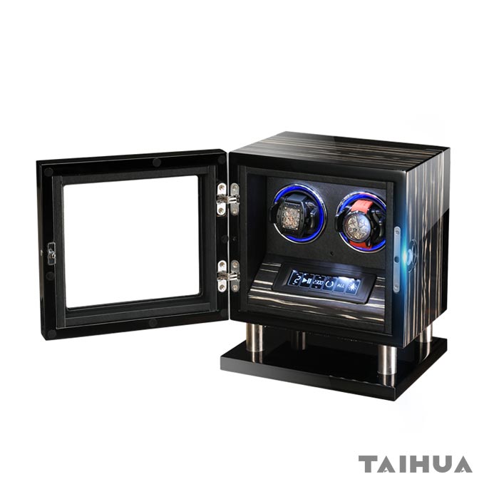 Automatic Double Watch Winder Black