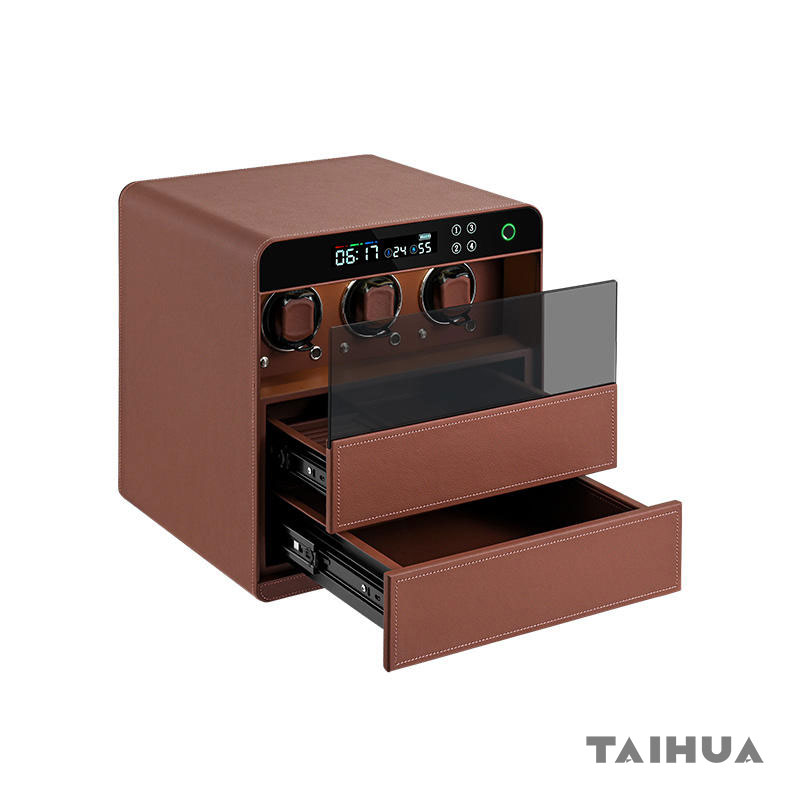 Automatic 3 Watch Winder Case