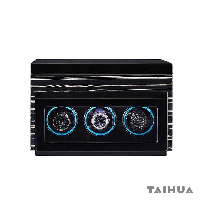 Automatic 3 Watch Winder With 6 Storage
