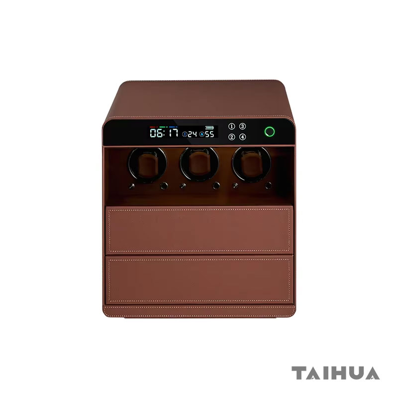 Automatic 3 Watch Winder Case